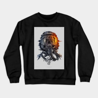 The look of a soldier Crewneck Sweatshirt